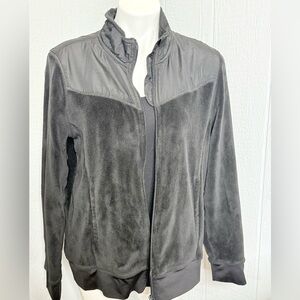 Athletic Works Charcoal Teddy Jacket